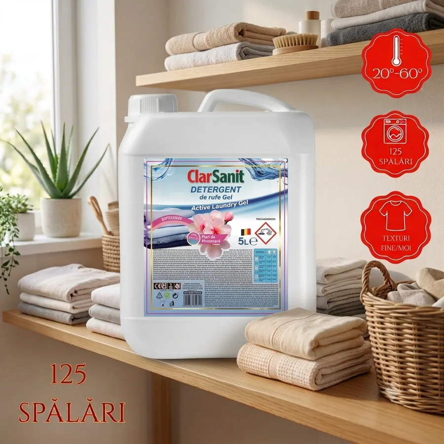 ClarWash Detergent Flori de Primăvară 5L